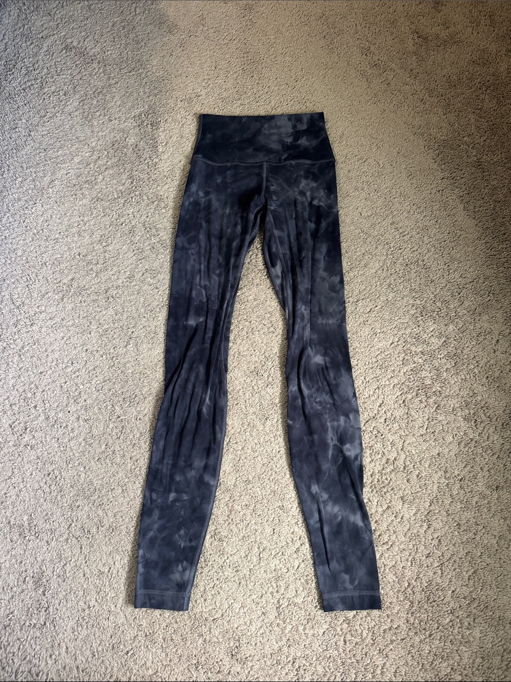 Lululemon size 2 leggings- black camo